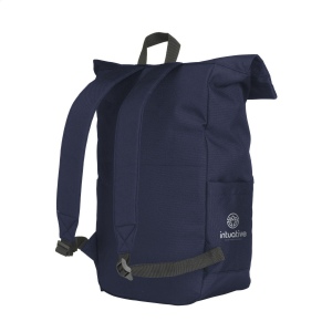 Sac à dos «&amp;nbsp;roll-top&amp;nbsp;» pratique, solide et imperméable en polyester RPET 17