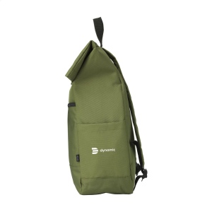 Sac à dos «&amp;nbsp;roll-top&amp;nbsp;» pratique, solide et imperméable en polyester RPET 23