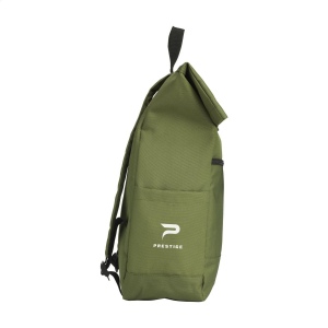 Sac à dos «&amp;nbsp;roll-top&amp;nbsp;» pratique, solide et imperméable en polyester RPET 28
