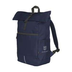 Sac à dos «&amp;nbsp;roll-top&amp;nbsp;» pratique, solide et imperméable en polyester RPET 12