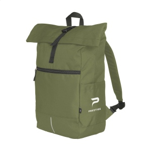 Sac à dos «&amp;nbsp;roll-top&amp;nbsp;» pratique, solide et imperméable en polyester RPET 13