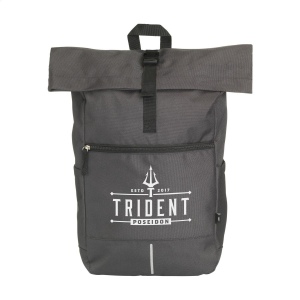 Sac à dos «&amp;nbsp;roll-top&amp;nbsp;» pratique, solide et imperméable en polyester RPET 6