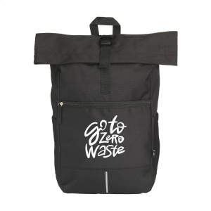 Sac à dos «&amp;nbsp;roll-top&amp;nbsp;» pratique, solide et imperméable en polyester RPET 2