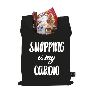 Sac à de courses pliable en polyester RPET 190T 12