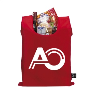 Sac à de courses pliable en polyester RPET 190T 15