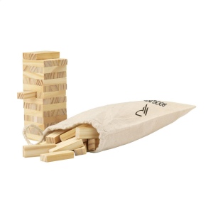 Jeu d'empilement en bois (54 blocs) 4