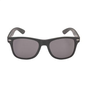 Lunettes de soleil avec monture fabriquée en fibres de paille de blé biodégradables et en plastique PP 4