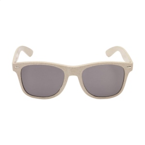 Lunettes de soleil avec monture fabriquée en fibres de paille de blé biodégradables et en plastique PP 5