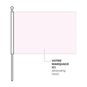 MINI DRAPEAU DE SUPPORTER 2