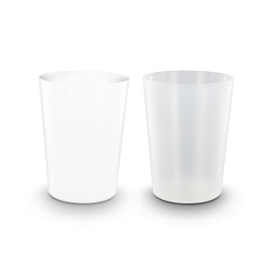 GOBELET PLASTIQUE REUTILISABLE (PP) 22 cl RAS BORD 4