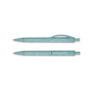 STYLO BILLE ECRITURE BLEUE CORPS ET CLIP PLASTIQUE BIO-SOURCE 3