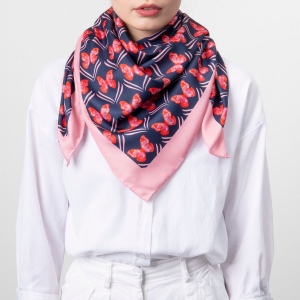 Foulard Pontia Navy 2