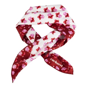 Foulard Hortense Bright Red 2