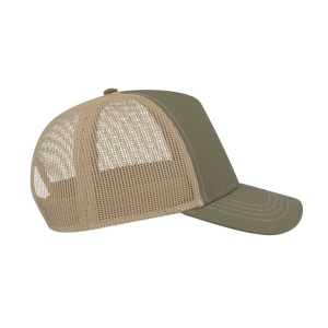 Casquette Rapper en coton canvas 18