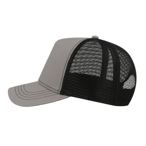 Casquette Rapper en coton canvas 24