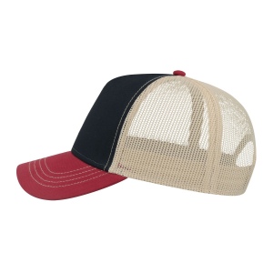 Casquette Rapper en coton canvas 28