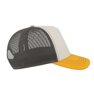 Casquette Rapper en coton canvas 16