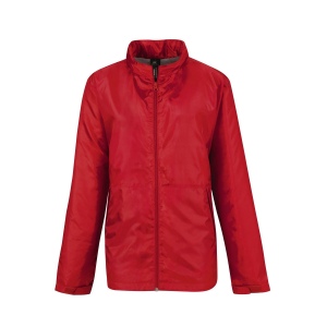 Veste coupe-vent doublée micropolaire femme 2