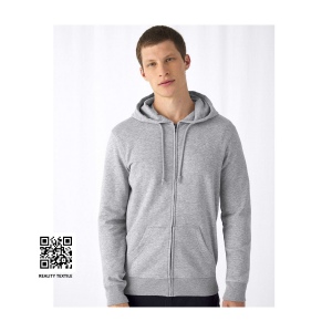 Sweat capuche zippé organique 22