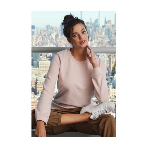 Sweat col rond organique femme