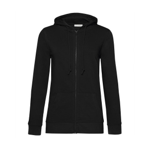 Sweat capuche zippé organique femme 6