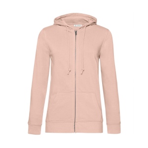 Sweat capuche zippé organique femme 4