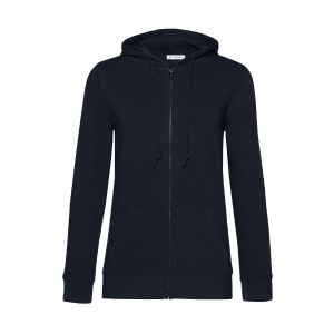 Sweat capuche zippé organique femme 11