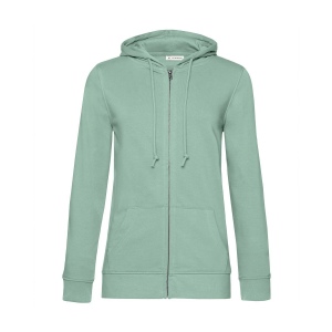 Sweat capuche zippé organique femme 5