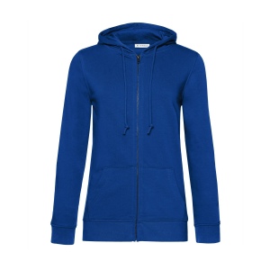 Sweat capuche zippé organique femme 2