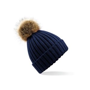 Bonnet grosse maille Pop Pom 5