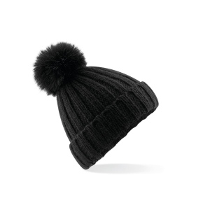 Bonnet Verbier grosse maille Pop Pom 2