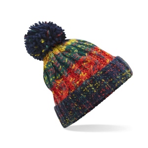 Bonnet Corkscrew avec pompon 12
