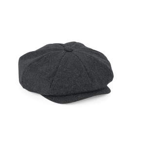 Casquette gavroche en laine Melton 2