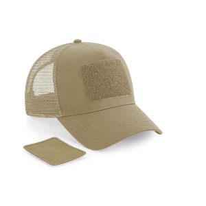 Casquette avec empiècement amovible 3
