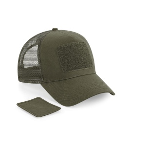 Casquette avec empiècement amovible 5
