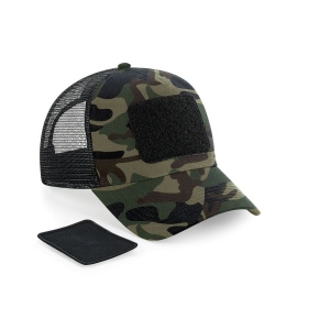 Casquette avec empiècement amovible 4