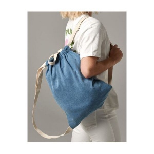 Sac de gym en denim 