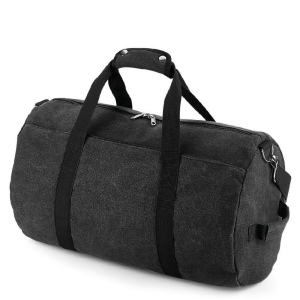 Sac polochon en toile Vintage 2