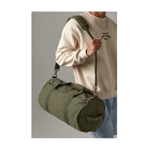 Sac polochon en toile Vintage