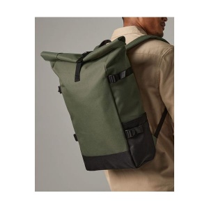 Sac à dos coloré avec rabat enroulable