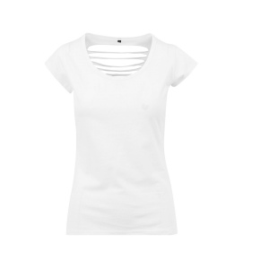 Tee-shirt femme dos lacéré 3
