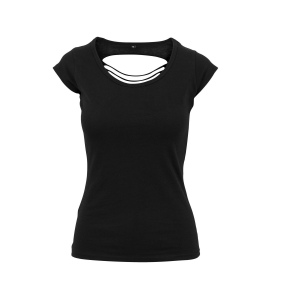 Tee-shirt femme dos lacéré 2