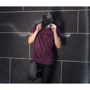 Tee-shirt homme délavé