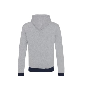 Sweat capuche zippé en coton régénéré 5