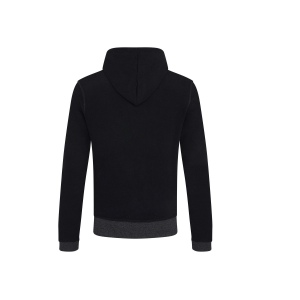 Sweat capuche zippé en coton régénéré 7