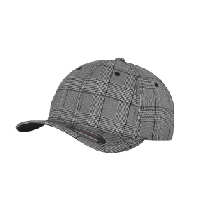 Casquette motif prince de galles 2