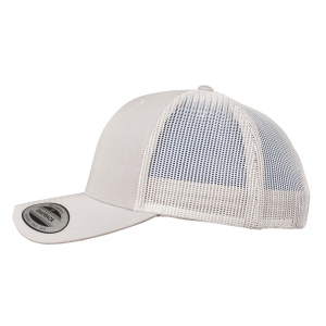 Casquette visière incurvée style trucker 50