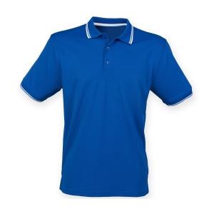Polo col et manches contrastés 4