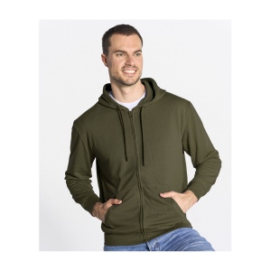 Sweat capuche zippé