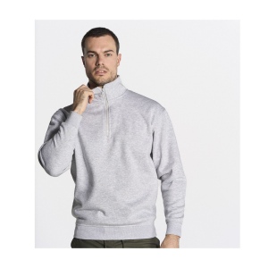 Sweat col zippé